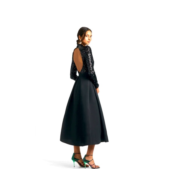 Sachin + Babi 
Amity Gown - Black
Modern Sequin Cocktail Dress - Picture 3 of 6